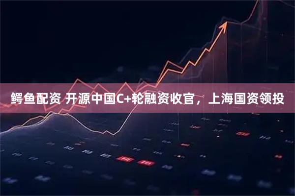鳄鱼配资 开源中国C+轮融资收官，上海国资领投